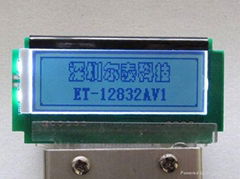 128X32 Bule Bacground Graphic LCD modules ET-G12832AV1 