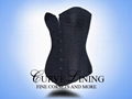 Steel Boned Corset New Design Brocade