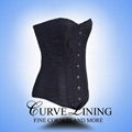 Steel Boned Corset New Design Brocade Corset 2