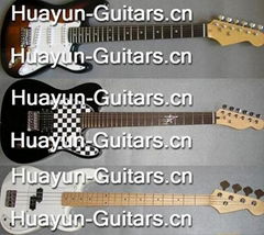 qingdao guitar factory supply alder wood st guitars