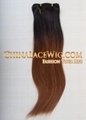 Indian remy hair weft hair extention 3