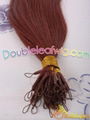 Wholesale  indian remy hair loop-tip