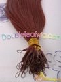 Wholesale  indian remy hair nail hair extention 2