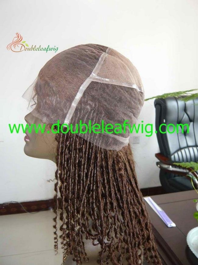 Wholesale Afro kinky full lace wigs for black women 4