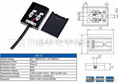 solar junction box PV module 30W