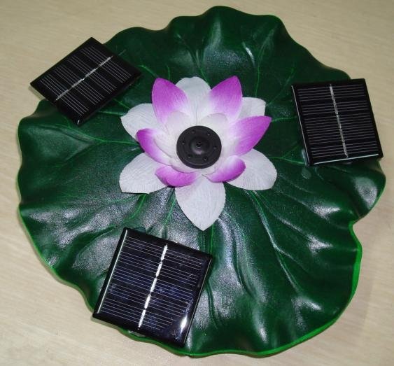 Lotus Shape Solar Fountain CF-01