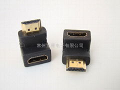 HDMI 90°轉換頭