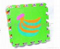 Digital puzzle mats EVA foam children's digital safety mats 4