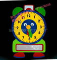 New / factory outlets puzzle toy / fun digital building blocks clock 4