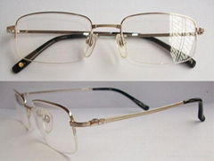 Titanium optical frame