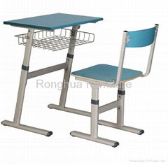 height adjustable school desk and chair