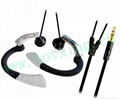 New style fashion 3D earbuds  earphones