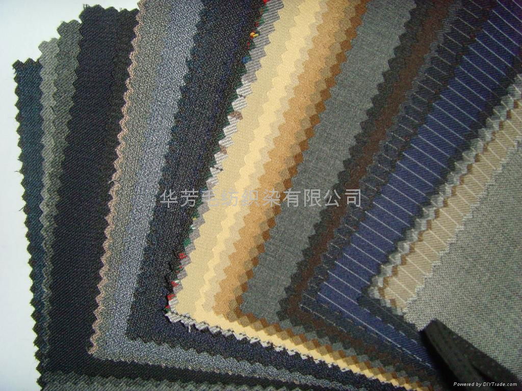 worsted wool/polyester fabric 4