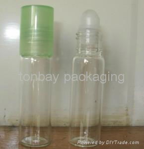 tubular glass bottle