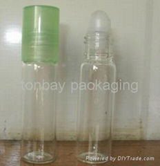 tubular glass bottle