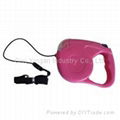 Retractable Dog Leash with Flashlight