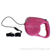 Retractable Dog Leash with Flashlight