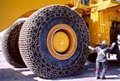 供应1200-16工程机械轮胎防护链