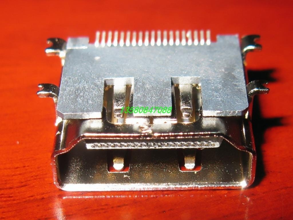 HDMI 19P母座 SMT 连接器