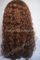 100% Indian remy hair full lace wigs 14'' 5