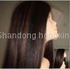 100% Indian remy hair full lace wigs18'' 5