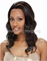 12'' Indian remy hair lace wigs 4