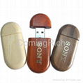 Wood usb flash disk 2