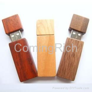 Wood usb flash disk 4