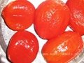 whole peeled tomato