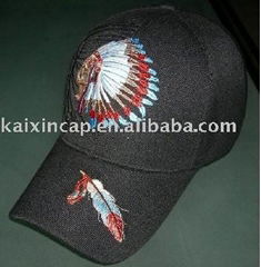 embroidered cap