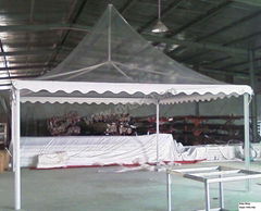 Clear pagoda tent 4x4m