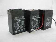 供应安防照明用6V4AH蓄电池