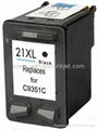 HP 21XL black remanufactured inkjet