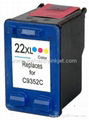 remanufactured HP22XL ink cartridges 1