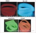 Glow in the dark silicone  wristbands  1