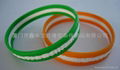 Three layer Silicone Wristband