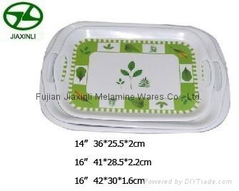 Melamine Service Tray 3