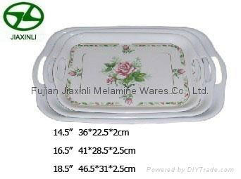 Melamine Service Tray 5