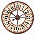 Metal Wall Clock