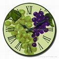 Glass Wall Clock 4