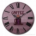 Wall Glass Clock 1