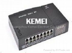 8 channels USB telephone call logger box