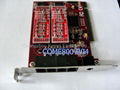 4 ports PCI telephone call voice logger card 1