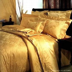 Satin with Jacquard Weave Bedding Sets