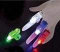 LED flashing light up ring finger for party use