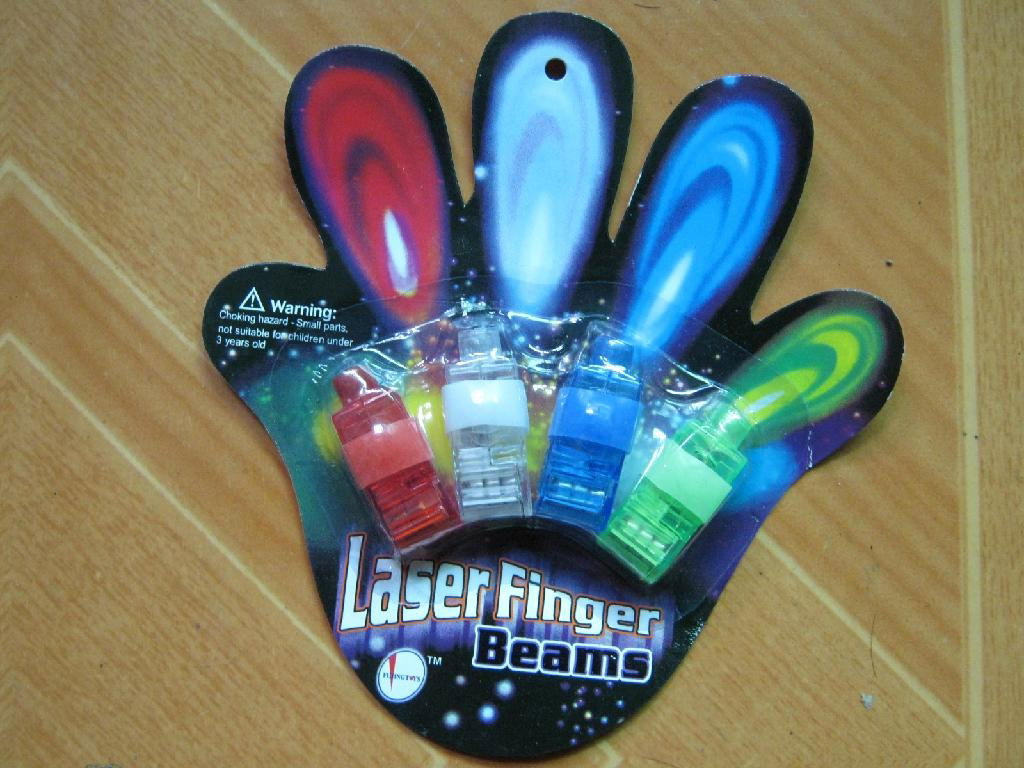 LED flashing light up ring finger for party use 5