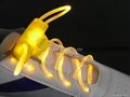 LED flashing light up shoe laces for party use 5
