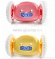 Runaway run wheel alarm clock 4