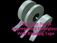 2850W-Epoxy resin impregnated Fiberglass binding tape