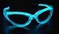 11 colores EL flashing glow fashion sunglasses specific novel party gift